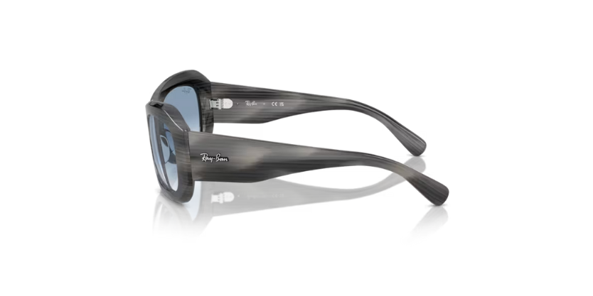 RAYBAN RB2212 14043F - Gris a rayas