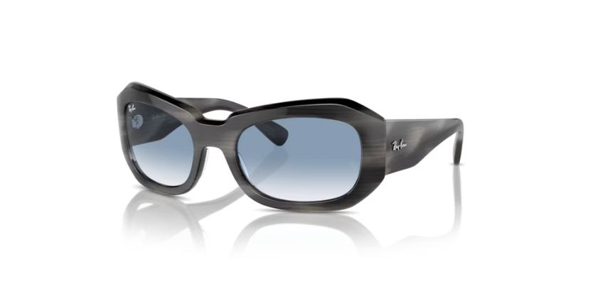 RAYBAN RB2212 14043F - Gris a rayas